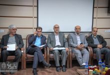 گزارش تصویری |  ديدار هيات رئيسه دانشگاه با اعضاي هيات علمي دانشكده مهندسي صنايع و مديريت